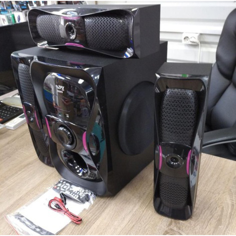 Акустична система ZPX ZX3070, мультимедійна 3.1- Замовити за ціною 3432 грн.