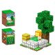 Магнітний конструктор "Magnet World" T 9902, 32 деталі (в стилі Minecraft)