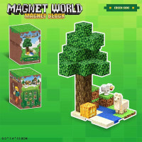 Магнитный конструктор "Magnet World" T9905, 34 детали ("Берег ручья")