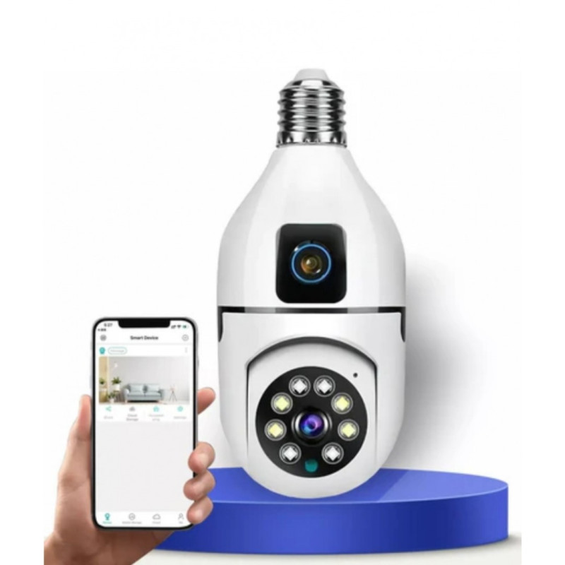 Смарт-камера у формі лампочки Wi-Fi TS-H17W, Wi-Fi, 2 об'єктиви