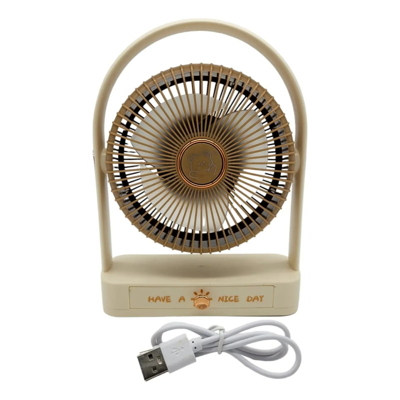 Міні-вентилятор настільний YS2301A, USB, 3 швидкості