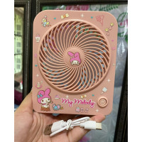 Мини-вентилятор 6830A с подставкой и USB-зарядкой
