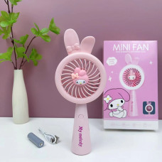 Міні-вентилятор 677-79 з USB-зарядкою та дизайном My Melody