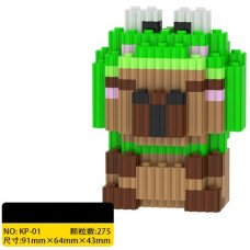 Конструктор Blocks "Капибара" KP-01, 275 деталей