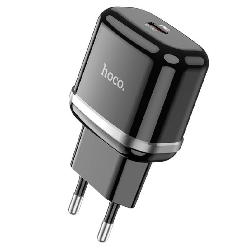 Зарядний пристрій HOCO N24 Type-C, 20W, 3A, QC/PD