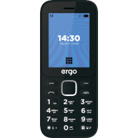 Мобильный телефон ERGO E241 Dual Sim Black