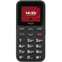Мобільний телефон ERGO R181 Dual Sim Black