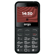 Мобильный телефон ERGO R231 Dual Sim Black, 2.31"