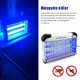 Электрическая лампа-ловушка 12 Вт для насекомых Pest Killer ZCTT-L12, от сети, 27 × 21 × 9 см