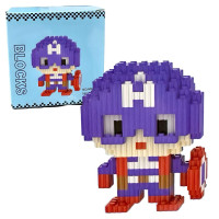 Конструктор MAGIC BLOCKS - Капітан Америка (MW-04, 560 деталей)