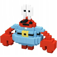 Конструктор MAGIC BLOCKS – Містер Крабс (ZK-34, 560 деталей)