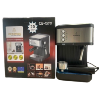 Еспресо-кавоварка Crownberg CB-1570, 20 бар, 1200 Вт