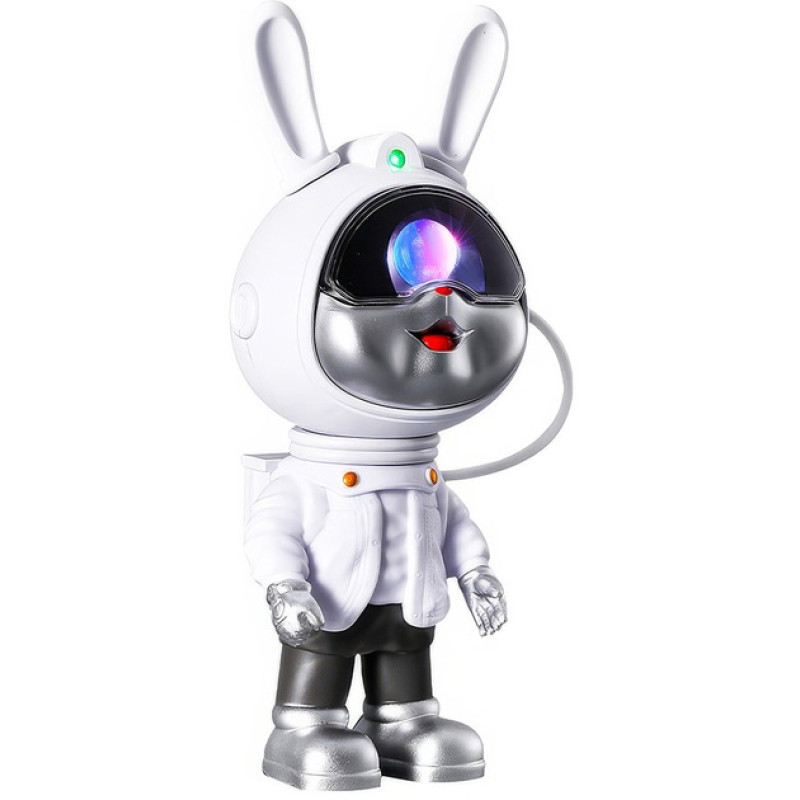 Проектор Moon Bunny 6 в форме кролика-космонавта