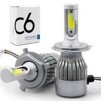 Світлодіодні LED лампи C6 із цоколем H4