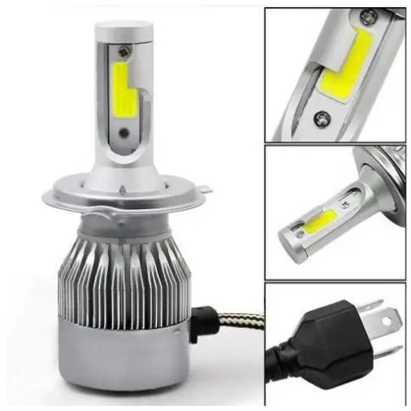 Світлодіодні LED лампи C6 із цоколем H4
