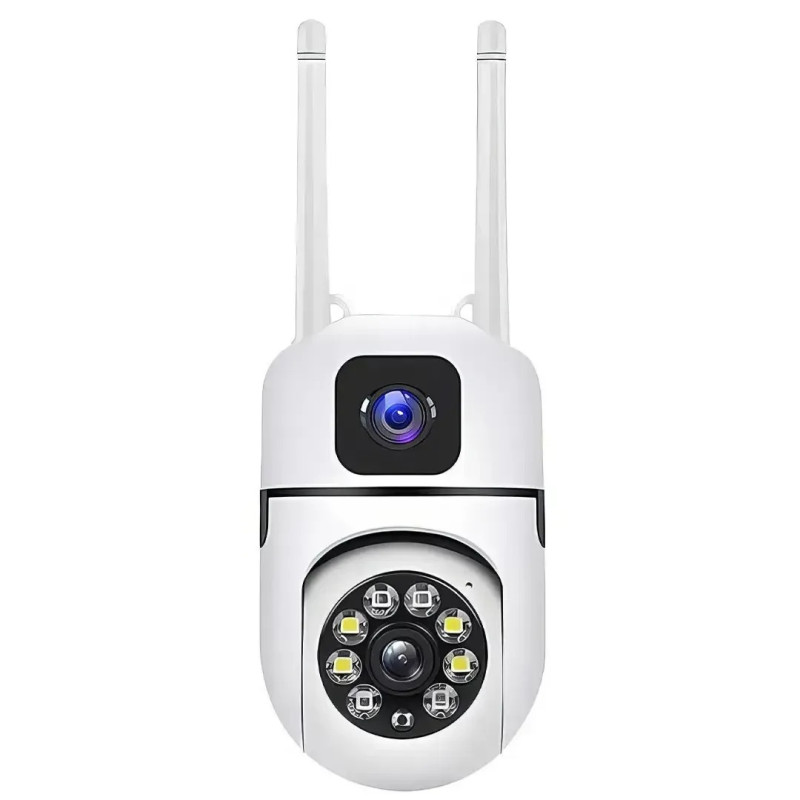 IP-камера видеонаблюдения Dual Lens V11 8 МП, 4K, Wi-Fi,