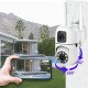 IP-камера видеонаблюдения Dual Lens V11 8 МП, 4K, Wi-Fi,