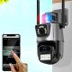 IP-камера видеонаблюдения P11 Dual Lens, 6 Mpx