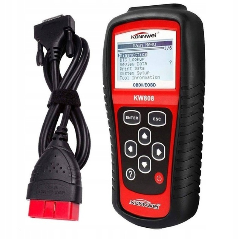 Автосканер OBDII/EOBD Konnwei KW808