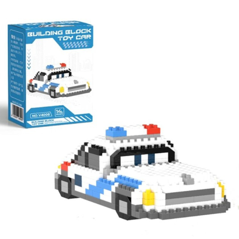 Конструктор-фігурка BRICKS "Машинка Шериф" V4008 (321 деталь)