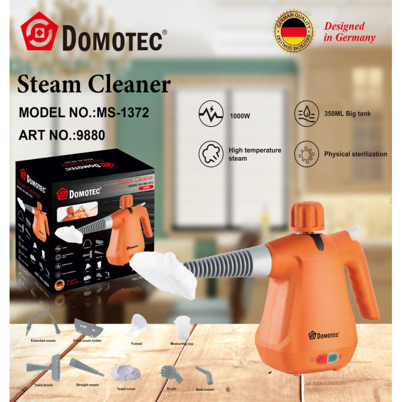 Ручний пароочисник Domotec MS-1372