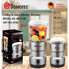 Електричний блендер-кавомолка Domotec MS-7126 2в1