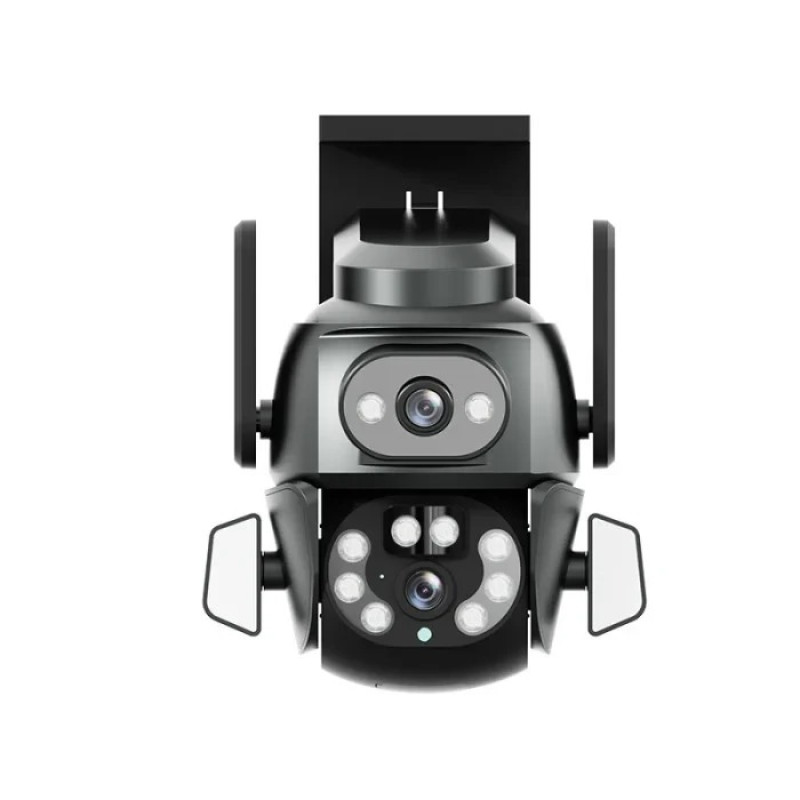 IP-камера Wi-Fi DOUL CAM Q821 APP CareCamPro, 4 МП, з двома об'єктивами