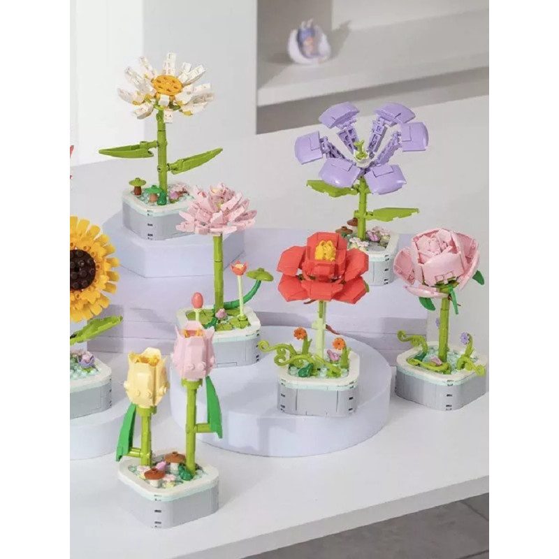 Конструктор Gesan Flower (модель 25-106, 114 деталей)