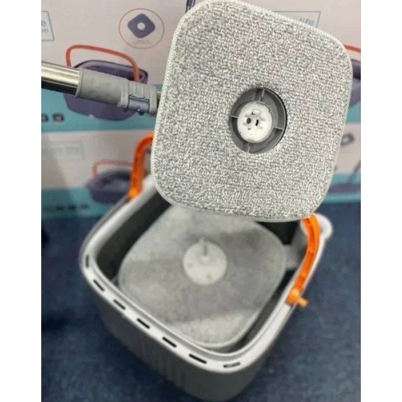 Система для уборки с ведром Mop K10 (2 насадки из микрофибры)