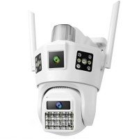IP-камера відеоспостереження SD39 (2 об'єктиви, 4G, APP V380pro)