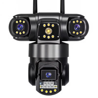 Уличная 4G IP-камера с 3 объективами (APP V380/V380Pro)