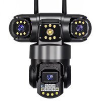 Уличная 4G IP-камера с 3 объективами (APP V380/V380Pro)