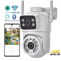 IP Wi-Fi камера Q13 із двома об'єктивами (3+3 Мп, ICSEE APP)