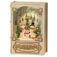 XMAS Новорічний нічник «Книга» WDL-24023B (білий)