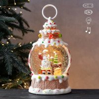 XMAS Новорічний нічник «Кекс» WDL-25015A, 22,3 см