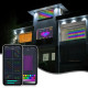 Светодиодная гирлянда-штора SFK 08, 3×2 м, 400 LED, управление через приложение и пульт- Замовити за ціною 1467 грн.