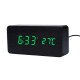 Настольные LED-часы VST-862S-4 с зелёной подсветкой- Замовити за ціною 422 грн.