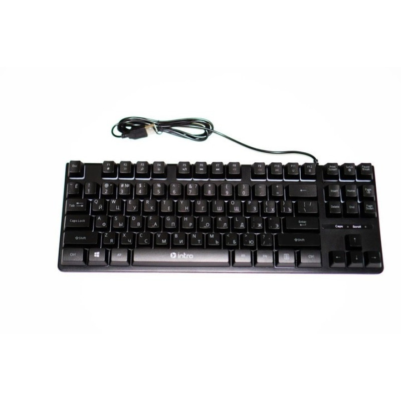 Игровая клавиатура Intro DX 750 с RGB-подсветкой