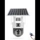 Вулична 4G камера V36-4G SOLAR із двома лінзами, сонячною панеллю