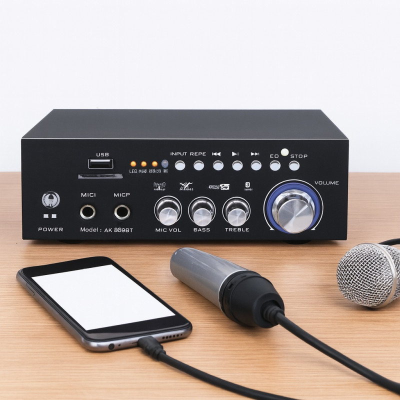 Підсилювач AMP 688 BT 2CH