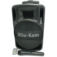 Активная акустическая колонка Su-Kam BT100D + 1 беспроводной микрофон