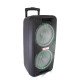 Портативная колонка Su-Kam 1010 + 2 микрофона + BT 12v220v