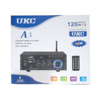 Підсилювач UKC A3 USB/SD/FM/AUX (2 канали)