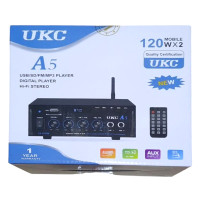 Підсилювач UKC A5 USB/SD CARD/FM/AUX 2CH