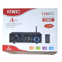 Підсилювач UKC A8 USB/SD CARD/FM/AUX 2CH