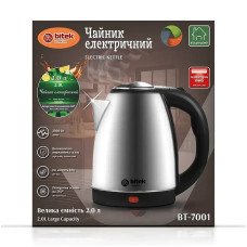 Електричний чайник BITEK BT-7001, 2,0 л, 2000 Вт
