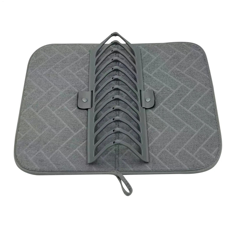 Сушилка для посуды с ковриком Dish Drain Rack