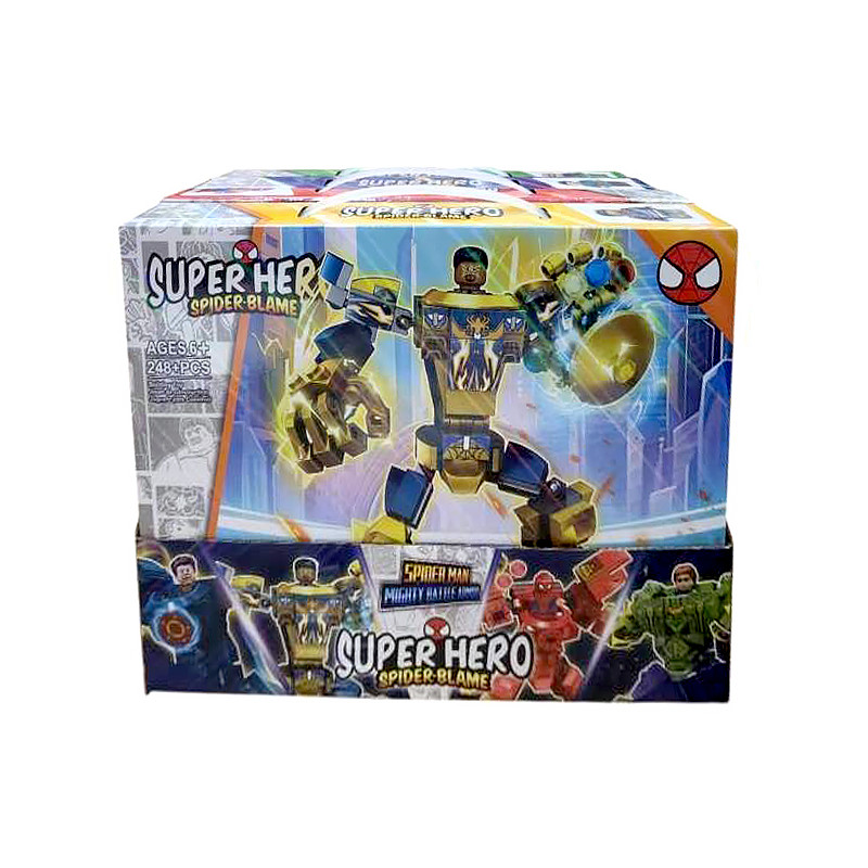 Конструктор Super Hero Spider-Blame "Spider Man Mighty Battle Armor", 248 деталей- Замовити за ціною 381 грн.