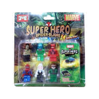 Набор фигурок Marvel Lego, 6 персонажей (1178)