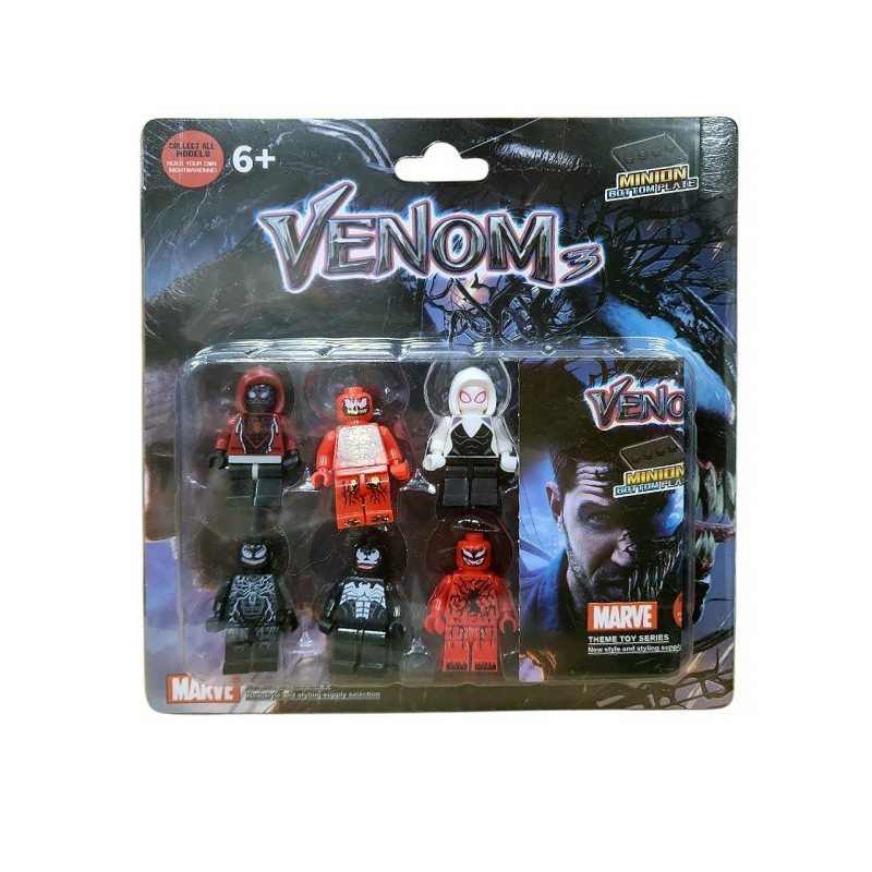 Набор фигурок Venom Marvel, 6 персонажей (1186)- Замовити за ціною 176 грн.
